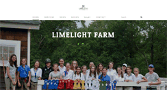Desktop Screenshot of limelightfarm.com